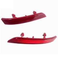 1Pair Car Rear Bumper Fog Light Parking Warning Reflector Taillights Brake Lamp for 508 2011-2014