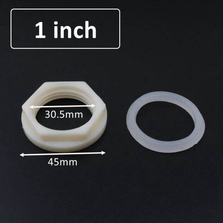 plastic-1-2-3-4-1-inch-thread-nuts-for-garden-irrigation-connector-aquarium-fish-tank-fittings-1pc-watering-systems-garden-hoses