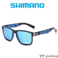 LY Shimano แว่นกันแดดโพลาไรซ์สำหรับผู้ชาย,แว่นตากันแดดแบบคลาสสิกสำหรับปั่นจักรยานเดินป่าตกปลากันแดด UV400