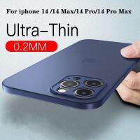 [ลดสูงสุด] Sarung Dof คอมพิวเตอร์บางโปร่งแสงสำหรับ iPhone 14 Pro Max 14 Plus ฝาครอบโทรศัพท์แบบด้านสำหรับ Iphone14 Pro Max เคสมือถือ