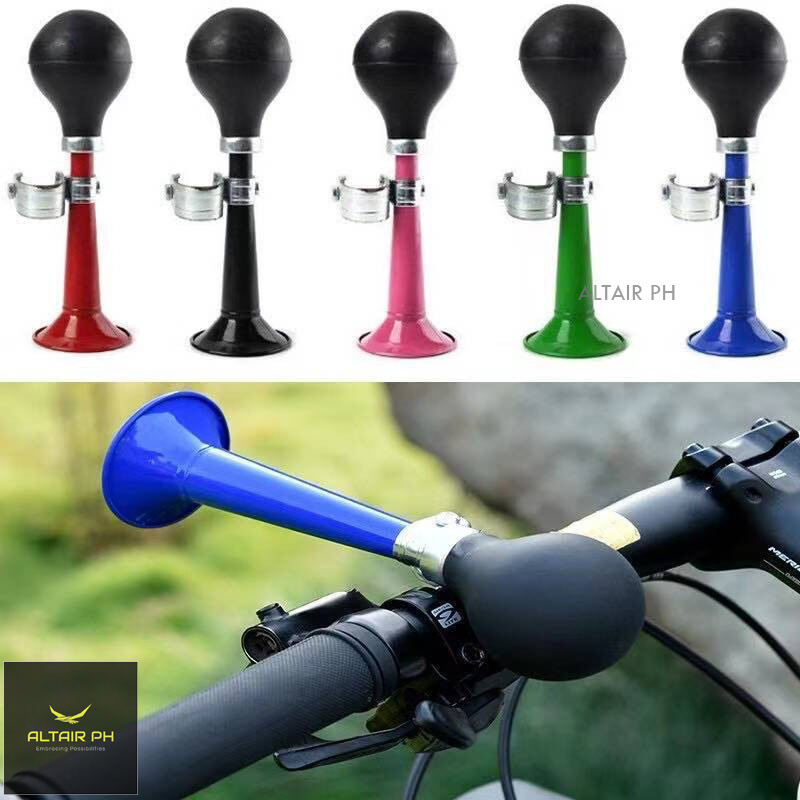 Tradiational Bike Cycle Handlebar Squeeze Rubber Pump Bulb Air Horn Hooter 9" 