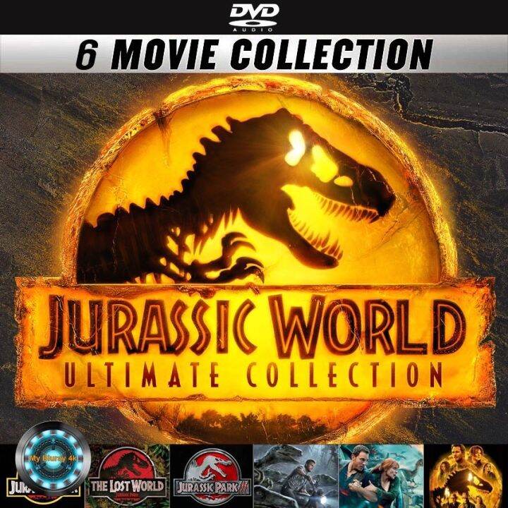 DVD หนัง Jurassic หนังดีวีดี จูราสสิค 6 Movie Collection | Lazada.co.th