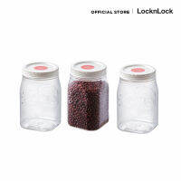 LocknLock ขวดโหลพลาสติกอเนกประสงค์เซท 3 ชิ้น Door Pocket Canister ขนาด 750ml. รุ่น HTE530S3