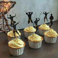 【CW】✢  12pcs Bachelorette Toppers Male Stripper Decortions