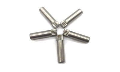 20pcs M2 stainless steel knurling dowel Shaft collaborative toy city connecting rod cylindrical positioning pin knurled shaft