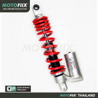 YSS โช้คหลัง K-Euro Scoopyi110 ปี 17-19 สีแดงเงิน OK302-320T-10-859 By MOTOFIIX