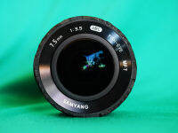 Samyang 7.5mm f/3.5 UMC Fisheye Ultra Wide-Angle Lens for Micro M4/3, 7.5 mm f3.5 /15mm (เมื่อเทียบกับกล้องแบบ 35mm) Fish Eye