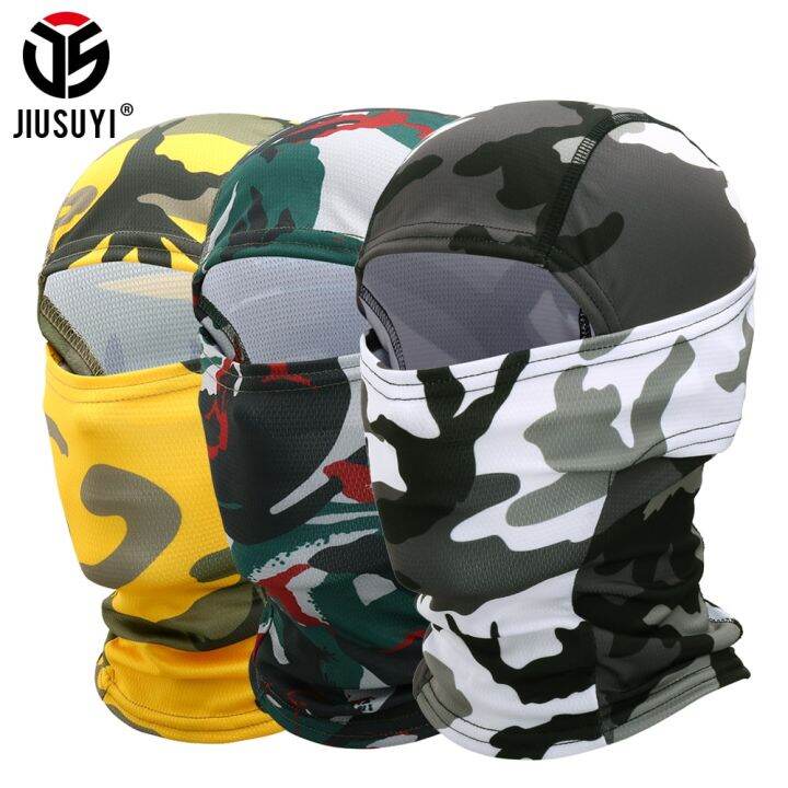 Camouflage Tactical Balaclava Cap Full Scarf Army Military Paintball