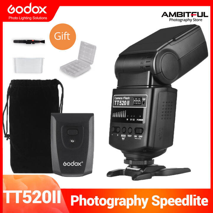 Godox Thinklite Camera Flash TT520II with Buildin 433MHz Wireless