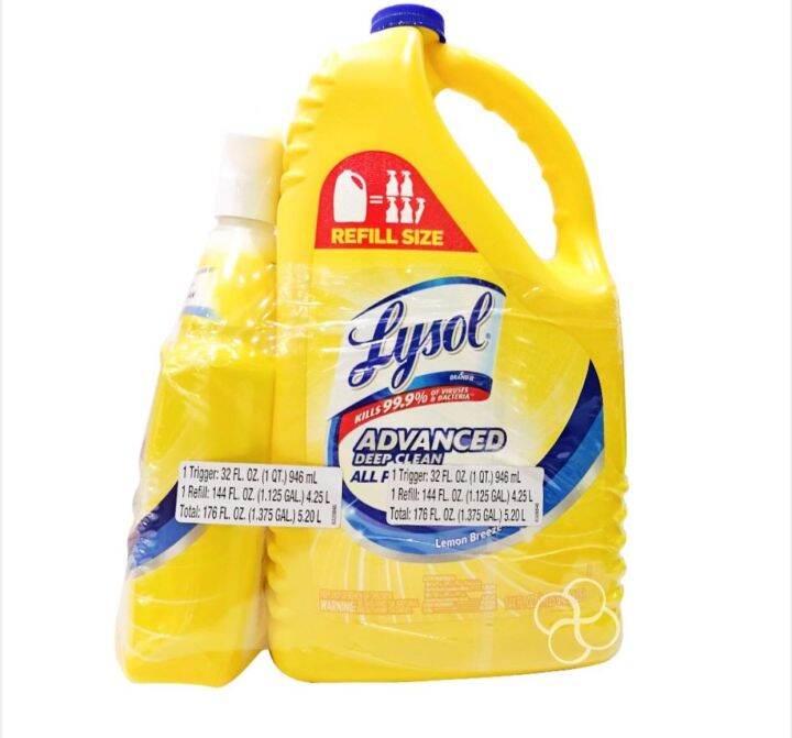 Lysol All Purpose Cleaner 4.25L + 946mL Refill Lazada PH