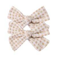 24ชิ้นล็อตผ้าทำด้วยมือ Pinwheel Bow Pigtail คลิปไนลอนนุ่มยืดหยุ่นแถบคาดศีรษะเด็กเย็บปักถักร้อยคลิปโบว์ผมสำหรับเด็กวัยหัดเดิน