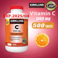 Kirkland Vitamin C 1000 mg 500 Tablets  C with Rose Hips and Citrus Bioflavonoid Complex