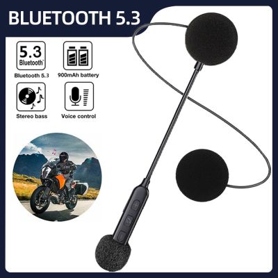 【LZ】☽  Motocicleta Bluetooth Capacete Headset BT5.3 sem fio Riding Headphone Anti-interferência Motor Bike Handsfree Ski fone de ouvido
