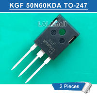 2ชิ้น KGF 50N60KDA ไป-247 KGF50N60KDA TO247 50A 50N60/600V สวิตช์ความเร็วสูง IGBT ทรานซิสเตอร์ใหม่แบบดั้งเดิม IC