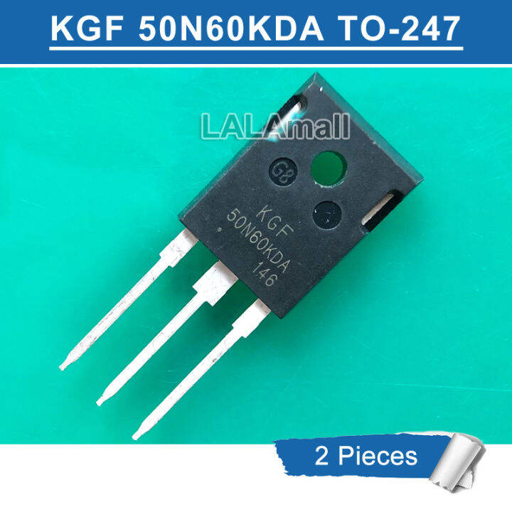 2pcs KGF 50N60KDA TO-247 KGF50N60KDA TO247 50N60 50A/600V High Speed ...