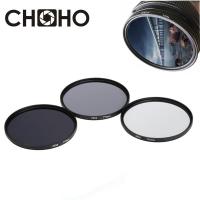 ND Filter Neutral Density ND2 ND4 ND8 Filtors 49MM 52MM 55MM 58MM 62MM 67MM 72MM 77MM Photography for Canon Nikon Sony Camera