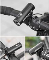 Rockbros R1 ไฟจักรยาน สว่างมาก ไฟหน้า จักรยาน ชาร์จไฟ USB Bicycle LED Light Waterproof