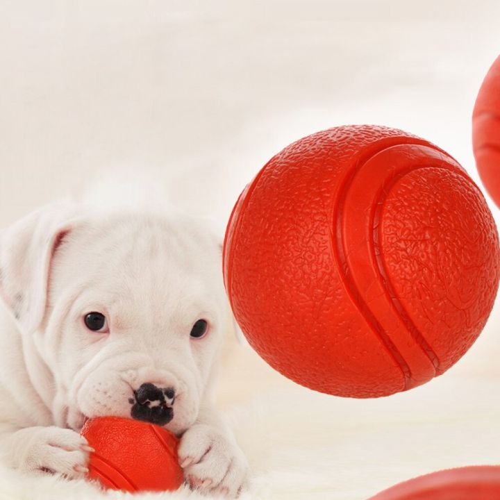 ลูกบอลของเล่นยางสุนัข-hoopet-ลูกบอลป้องกันการกัดของเล่นสำหรับสุนัขเสื้อสุนัขรูปหมีพิทบูลสีแดงลูกบอลสีทึบ-s-xl-สัตว์เลี้ยง-yy-ร้านค้า