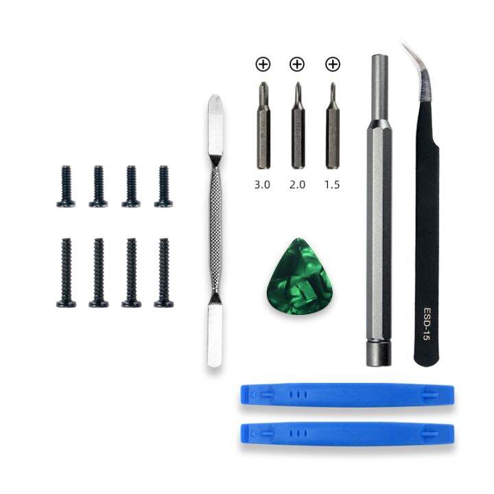 For Steam Deck Backshell Screw and Phillips Screwdriver Tweezers Pry