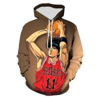 Slam Dunk Printed 3D Pullover Hoodies Men Women Children Long Sleeve Sweatshirts Streetwear Boy Girl Kids Clothes Cool Tops