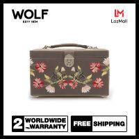 กล่องนาฬิกา กล่องเครื่องประดับ  WOLF1834 รุ่น ZOE MEDIUM JEWELRY BOX (MINK)