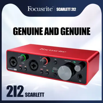 Focusrite Scarlett 2i2 (3rd Gen) Sound Card