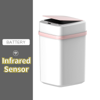 Induction Trash Can Smart Home Inligent Waste Bin Automatic Trash Bin Home Electric Sensor Waste Garbage for Kitchen Bathroom