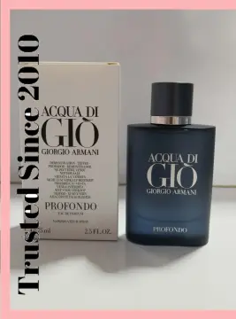 Armani Profondo Tester Best Price in Singapore Nov 2023