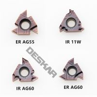 Limited Time Discounts 10PCS DESKAR 16ERM 16IRM 11W 14W AG55 AG60 LF6018 Indexable Threading Carbide Insert CNC Lathe Cutter For Stainless Steel