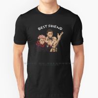 Jujutsu Kaisen " Best Friend " T Shirt Cotton 6Xl Sukuna Jjk Megumi Fushiguro Satoru Gojo Nobara Yuji Itadori Panda Sorcery