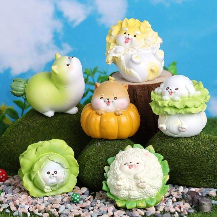 The World of Vegetable Dogs Blind Box Surprises Dolls Cabbage Dog