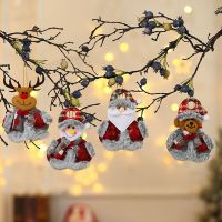 【CC】❀  Ornaments 2023 Xmas Hanging Claus Pendant Decorations 2024 New Year