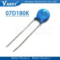 20 pcs varistor piezoresistor 07D180K 18 v 7D180K 07D180