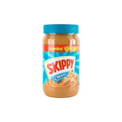 สินค้ามาใหม่! สกิปปี้ เนยถั่วทาขนมปัง ชนิดบดละเอียด 1 กิโลกรัม Skippy Creamy Peanut Butter 1 kg ล็อตใหม่มาล่าสุด สินค้าสด มีเก็บเงินปลายทาง