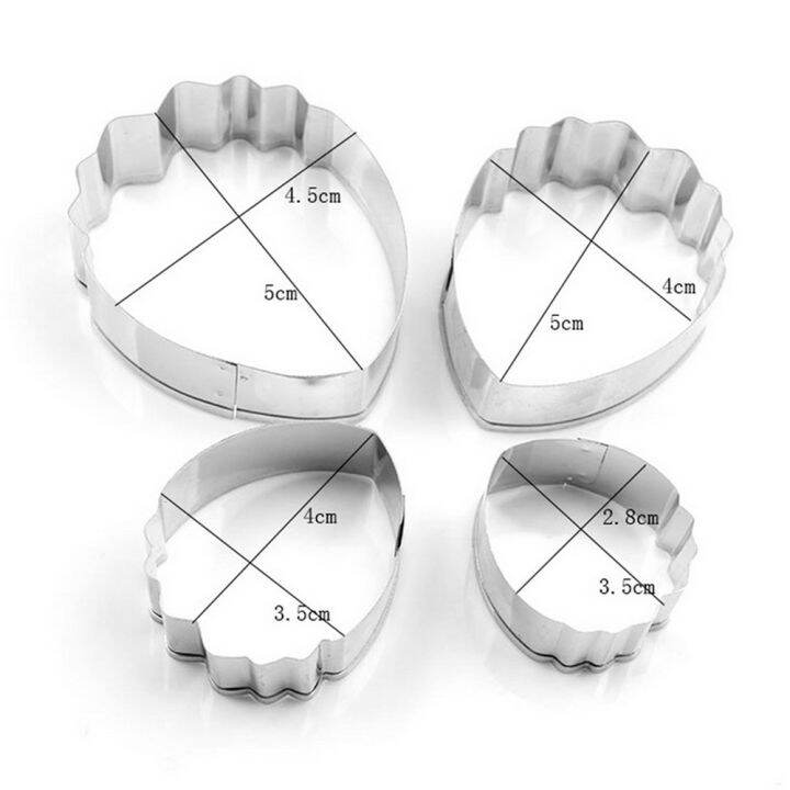 htrxb-แม่พิมพ์เค้กดอกไม้ดอกโบตั๋นสแตนเลสเครื่องครัวลายฉลุช็อคโกแลตที่ตัดคุกกี้แม่พิมพ์พิมพ์บิสกิตฟองดู