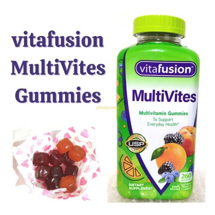 Vitafusion MultiVites Gummies Multivitamins Immunity Multi Vitamins