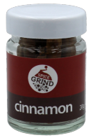 SPICEGRIND Cinnamon Sticks, glass bottle, 20 grams