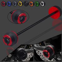 Motorcycle CNC Front Axle Fork Wheel Cap Crash Sliders Falling Protector Pad Kit For DUCATI Monster 1000 1100S 1100 EVO MONSTER