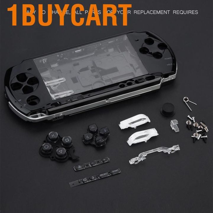 1buycart-full-housing-shell-case-cover-faceplate-set-repair-part-for-psp-3000-slim-series