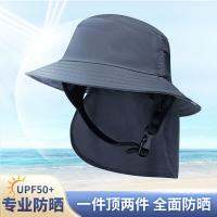 【Hot Sale】 hat seaside beach sunscreen surf big brim sunshade breathable basin fashion vacation cool