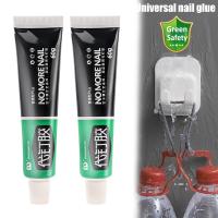 60g Universal Glue Wall Hook Bonding Quick Drying Glue Strong Adhesive Sealant Plastic Metal Ceramic Nail Free Adhesive Gedgets Adhesives Tape