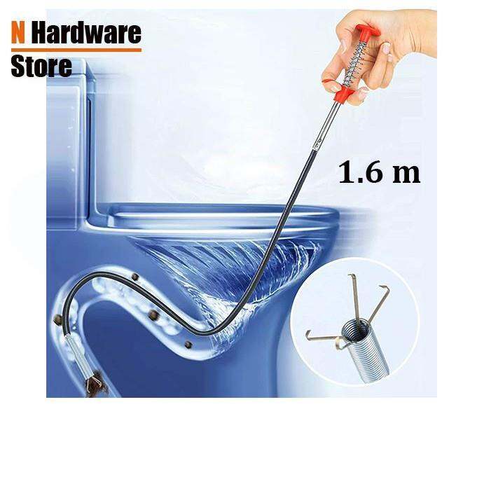 1.6 m Flexible Grabber Claw Pick Up Reacher Tool With 4 Claws Plumbing