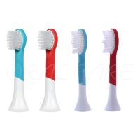 ✙♞ 4Pcs Oral Hygiene Clean Sonic Replacement Electric Toothbrush Brush Heads For Children HX6044/HX6034/HX6032/HX6042/HX6311/HX6330