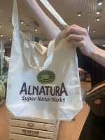 ? Popular Beauty and Body Shop~ Spot German Alnatura Environmental Protection Bag Organic Cotton India Production Food 43X 36Cm With Shoulder Strap Light