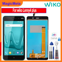 MagicMeta ใหม่ต้นฉบับสำหรับ Wiko Lenny 4 Plus จอแอลซีดีและหน้าจอสัมผัสดิจิไทเซอร์การแสดงหน้าจอภาพอุปกรณ์ประกอบทดแทนสำหรับ Wiko Lenny 4 Plus