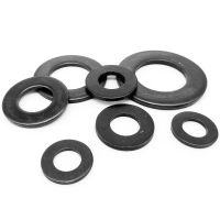 M1.6 M2 M2.5 M3 M3.5 M4 M5 M6 M8 M10 M12 M14 M16 M18 M20 M22 M24 GB97 Black Grade 8.8 Steel Flat Washer Plain Gasket Pad Ring