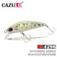 【cw】 Sinking Fishing Accesorios Iscas Artificiais Weights 6.5g 55mm Bait Wobblers De Pesca Articulos Pike Leurre !