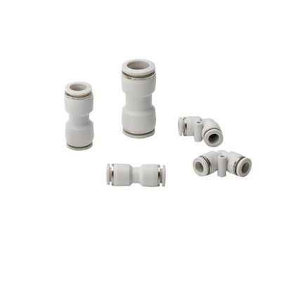 Pneumatic Fittings Quick Push in Connector Air Pipe Fittings For 4mm 6mm 8mm 10mm 12mm 16mm Hose Tube Straight Fittings Pipe Fittings Accessories