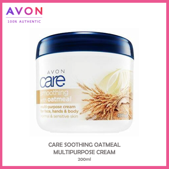 Avon Care Soothing Oatmeal Multipurpose Cream 200ml Lazada