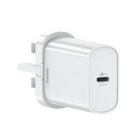 REMAX RP-U70 Jane ที่ชาร์จความเร็วสูงซีรี่ส์20W USB-C/Type-C PD ข้อมูลจำเพาะ: ปลั๊ก UK